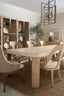 Jonathan Charles Dining Upwelling Stone Leg Extending Dining Table 244-295cm House of Isabella UK