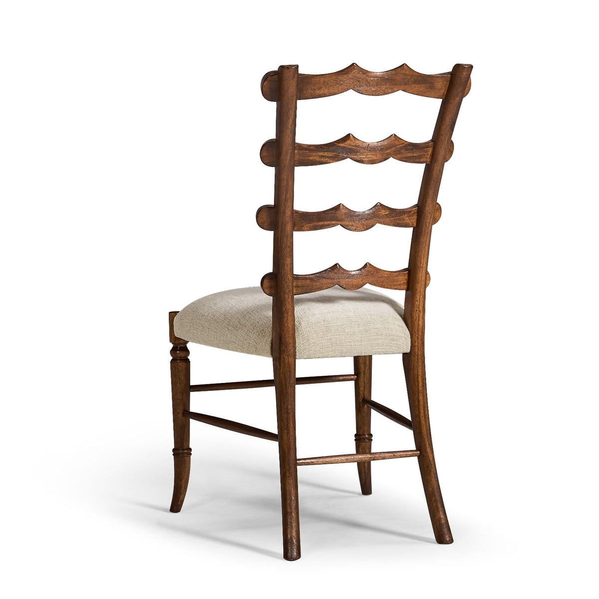 Jonathan Charles Dining Walnut "Yoke" Ladderback Side Chair in Shambala House of Isabella UK
