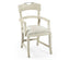 Jonathan Charles Dining White Wash Dining Armchair Rustic Planked - Shambala House of Isabella UK