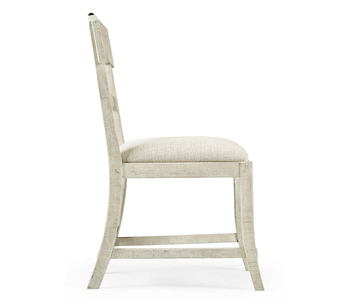 Jonathan Charles Dining White Wash Dining Chair Rustic Planked - Shambala House of Isabella UK