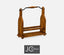 Jonathan Charles Dining Wine Bottle Holder Rustic in Country Walnut House of Isabella UK