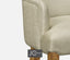 Jonathan Charles Dining Winged Dining Armchair with Chestnut Leg - MAZO House of Isabella UK