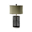 Jonathan Charles Lighting Bronze Interlaced Iron Table Lamp House of Isabella UK