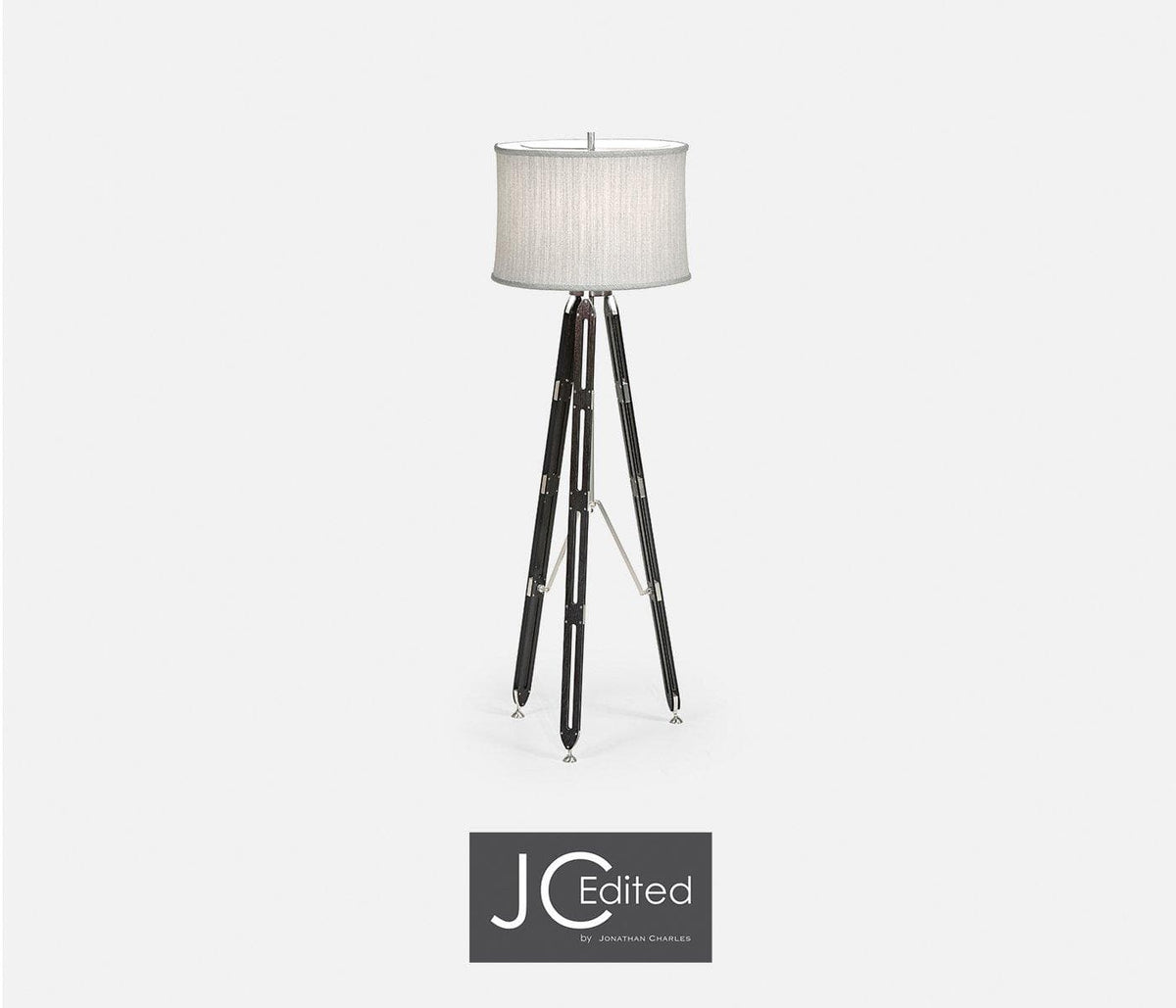 Jonathan Charles Lighting Floor Lamp Architectural in Oak - Black House of Isabella UK