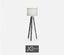 Jonathan Charles Lighting Floor Lamp Architectural in Oak - Black House of Isabella UK