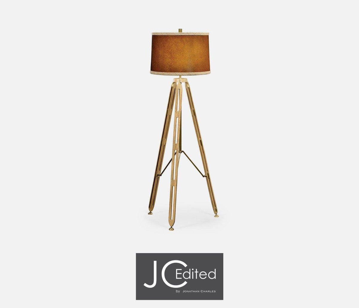 Jonathan Charles Lighting Floor Lamp Architectural in Oak - Light House of Isabella UK