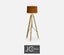 Jonathan Charles Lighting Floor Lamp Architectural in Oak - Light House of Isabella UK