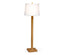 Jonathan Charles Lighting Floor Lamp Brushed Golden Oak House of Isabella UK