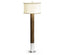 Jonathan Charles Lighting Floor Lamp Military in Santos Rosewood House of Isabella UK