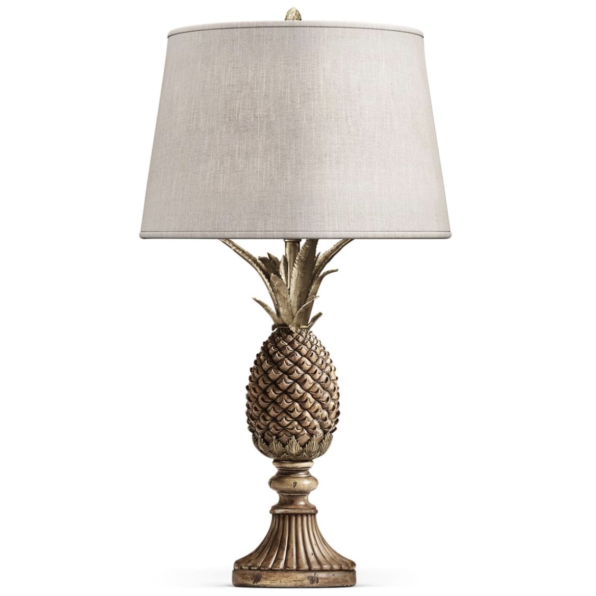 Jonathan Charles Lighting Palm Court Pineapple Table Lamp House of Isabella UK