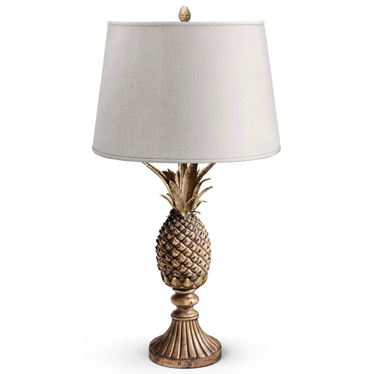 Jonathan Charles Lighting Palm Court Pineapple Table Lamp House of Isabella UK