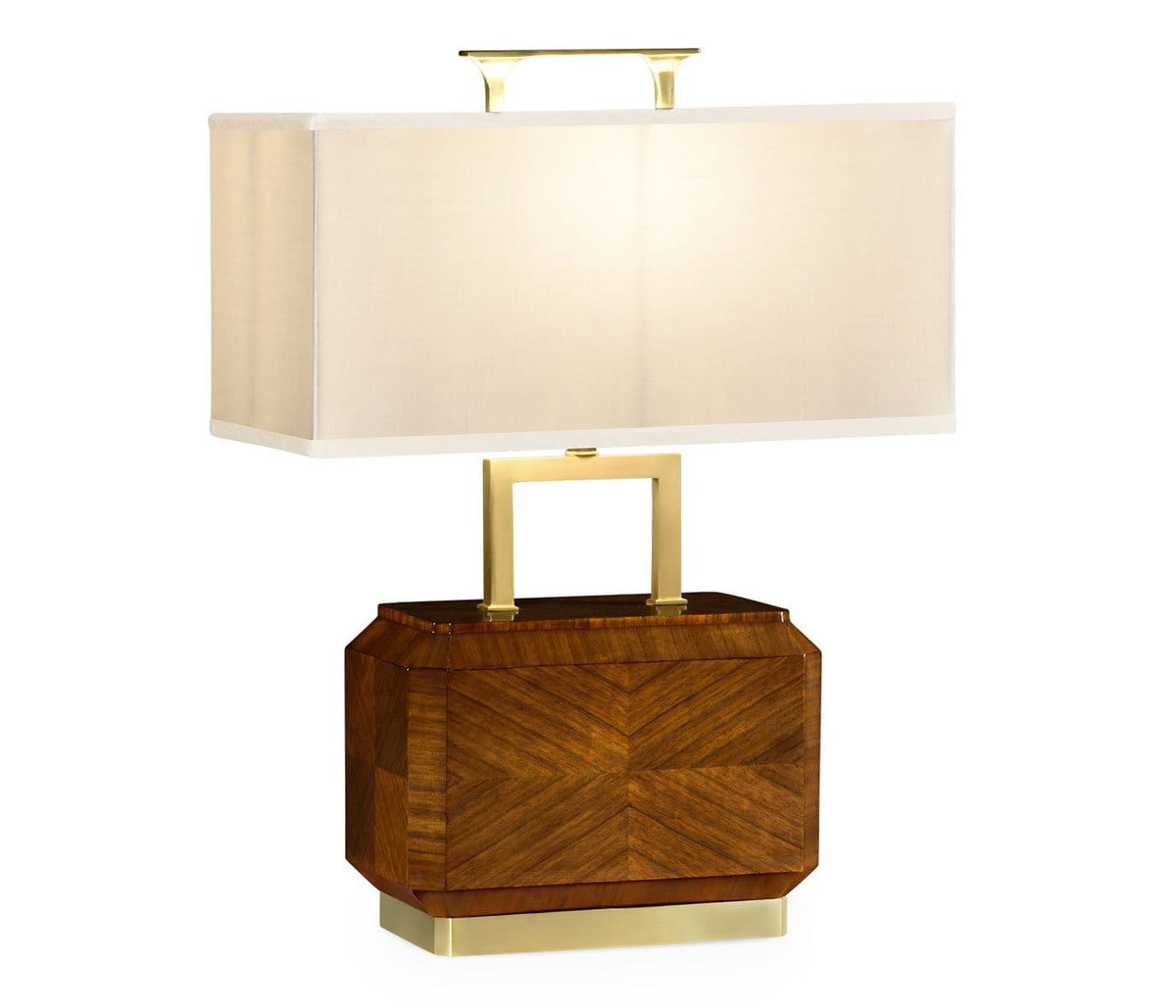 Jonathan Charles Lighting Table Lamp Chinese Tea Caddy in Hyedua House of Isabella UK