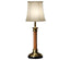 Jonathan Charles Lighting Table Lamp Georgian in Leather House of Isabella UK