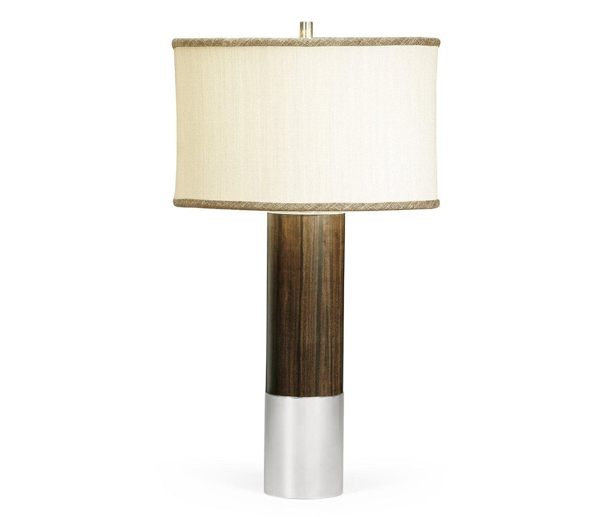 Jonathan Charles Lighting Table Lamp Military in Santos Rosewood House of Isabella UK