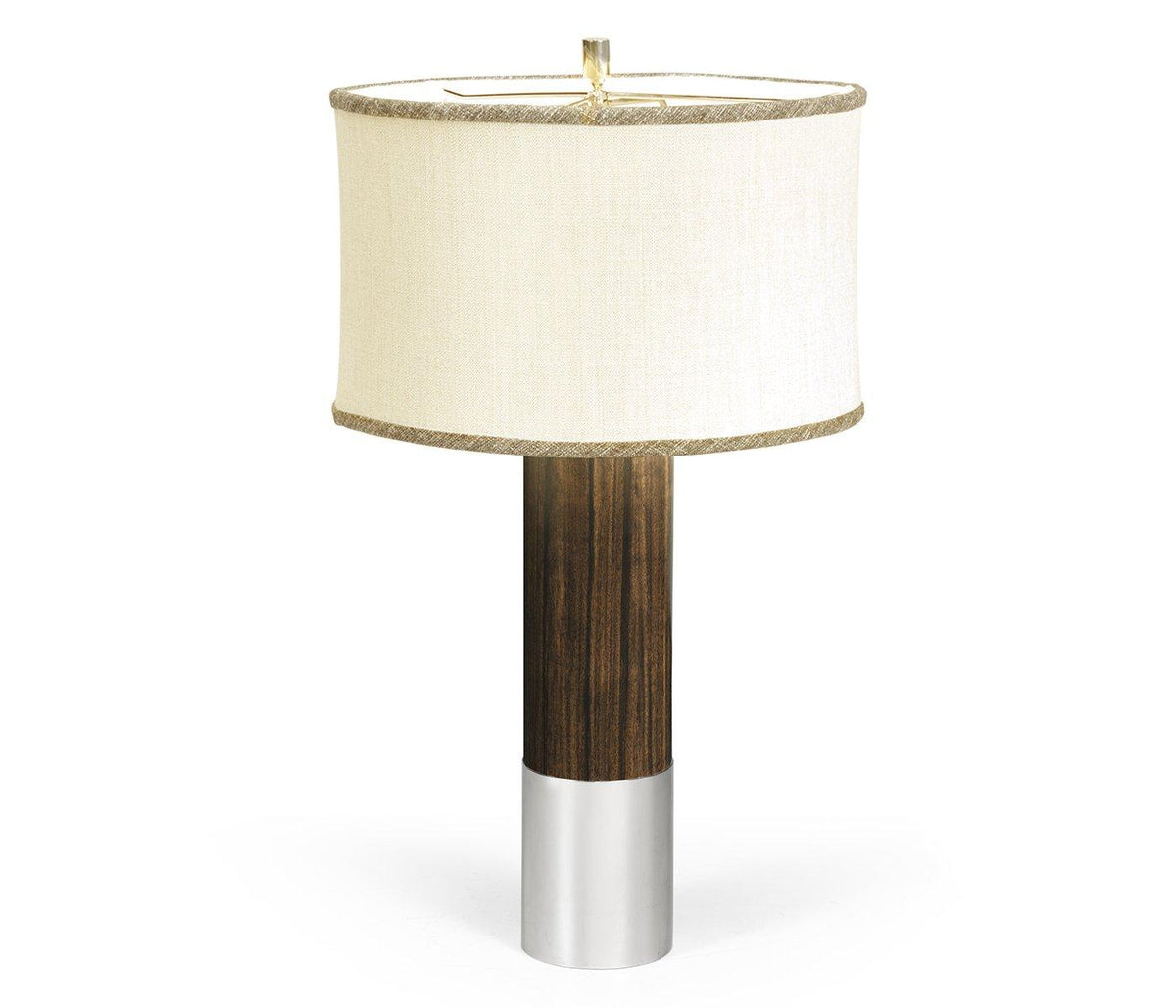 Jonathan Charles Lighting Table Lamp Military in Santos Rosewood House of Isabella UK