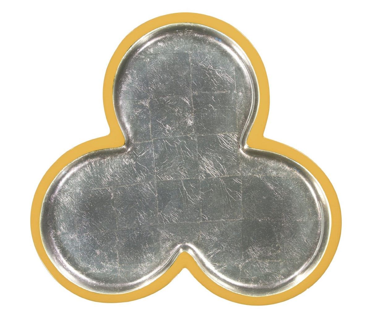 Jonathan Charles Living Accent Table Trefoil Cut Out - Peking Yellow House of Isabella UK