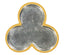 Jonathan Charles Living Accent Table Trefoil Cut Out - Peking Yellow House of Isabella UK