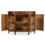 Jonathan Charles Living Adam Style Demilune Cabinet House of Isabella UK