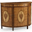 Jonathan Charles Living Adam Style Demilune Cabinet House of Isabella UK
