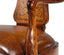 Jonathan Charles Living Armchair George I in Brown Leather House of Isabella UK