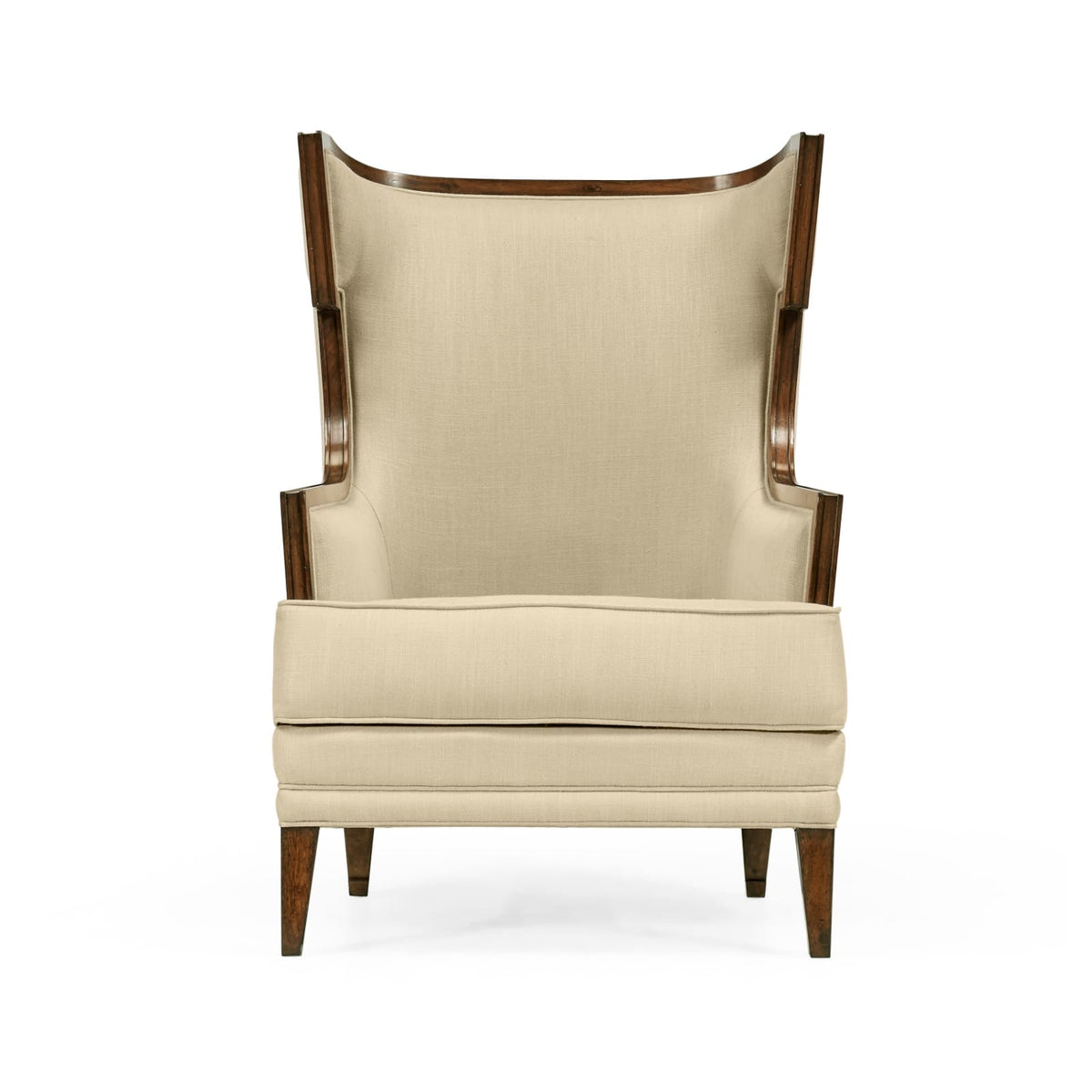 Jonathan Charles Living Armchair Greek Revival in Walnut - Antwerp House of Isabella UK