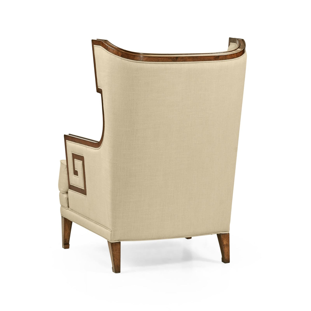 Jonathan Charles Living Armchair Greek Revival in Walnut - Antwerp House of Isabella UK