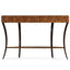 Jonathan Charles Living Art Deco Satin Demilune Console Table - Large House of Isabella UK