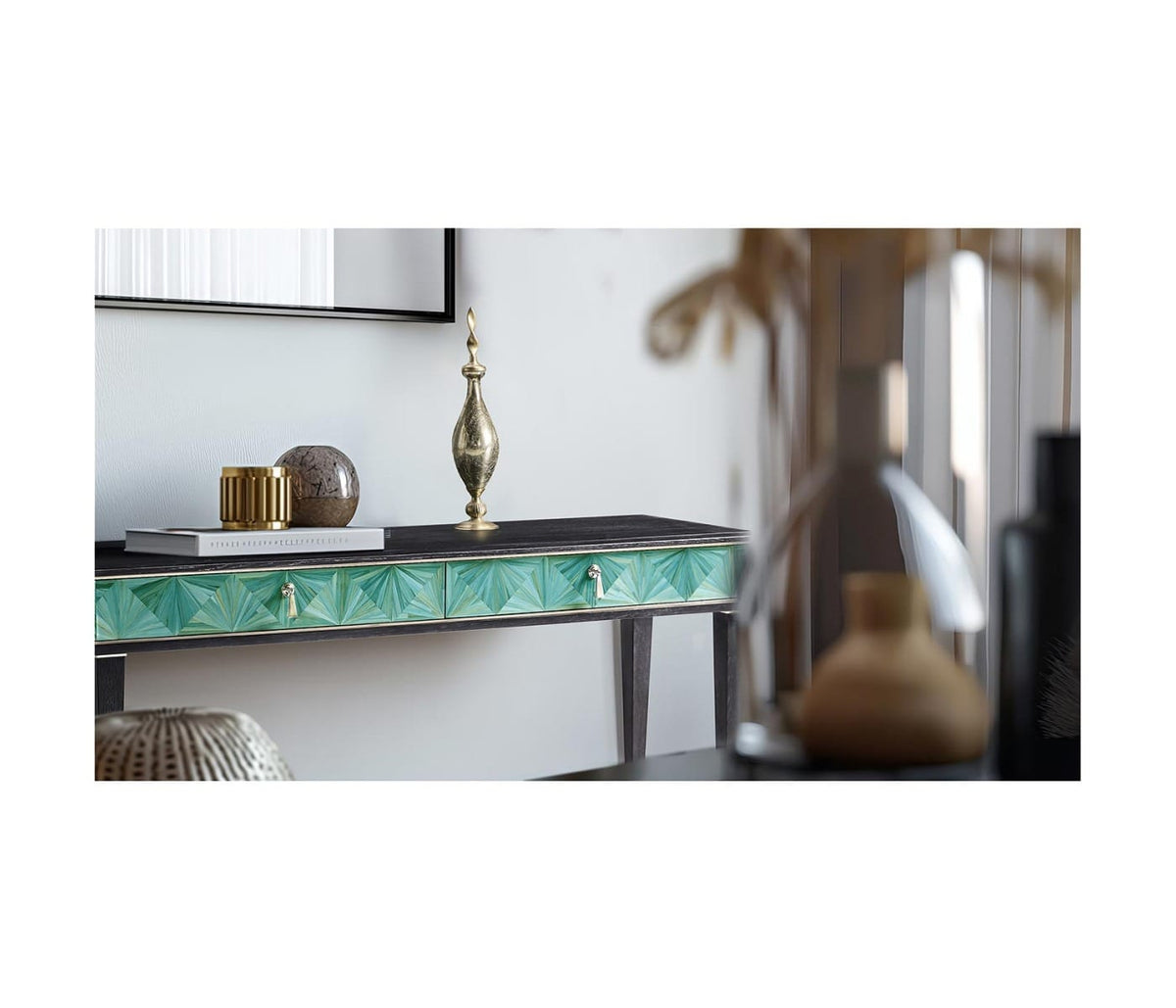 Jonathan Charles Living Azura Console Table House of Isabella UK