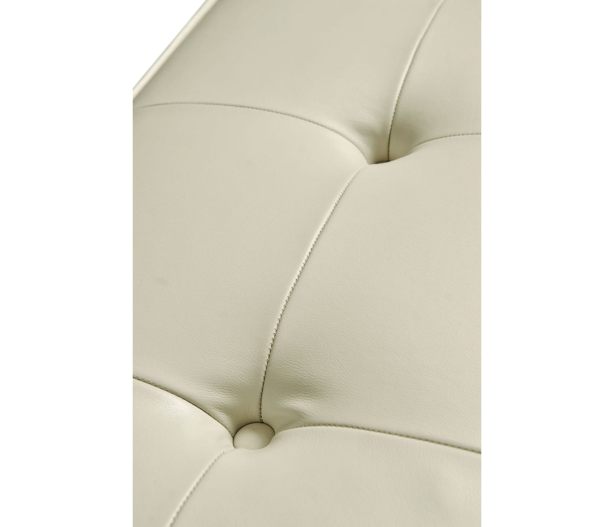 Jonathan Charles Living Bench Contemporary in White Leather - Gilded House of Isabella UK