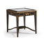 Jonathan Charles Living Black & Églomisé Square Side Table House of Isabella UK