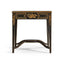 Jonathan Charles Living Black & Églomisé Square Side Table House of Isabella UK