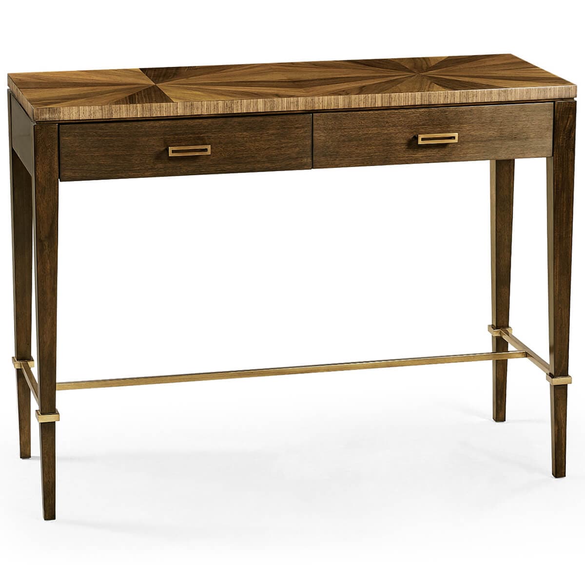 Jonathan Charles Living Bookmatched Console Table in Walnut House of Isabella UK