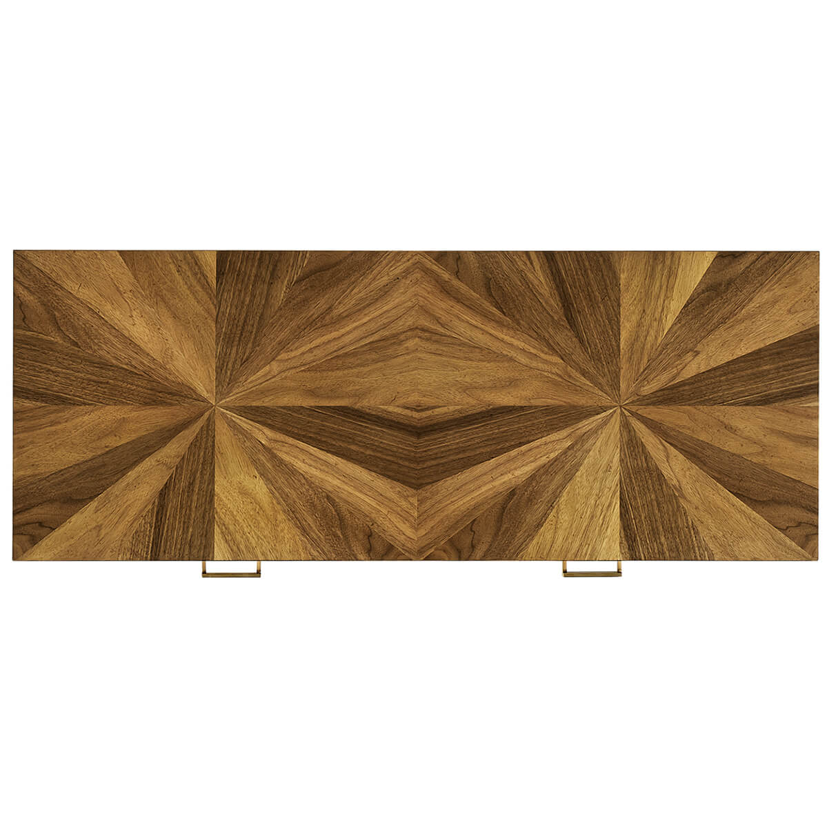 Jonathan Charles Living Bookmatched Console Table in Walnut House of Isabella UK