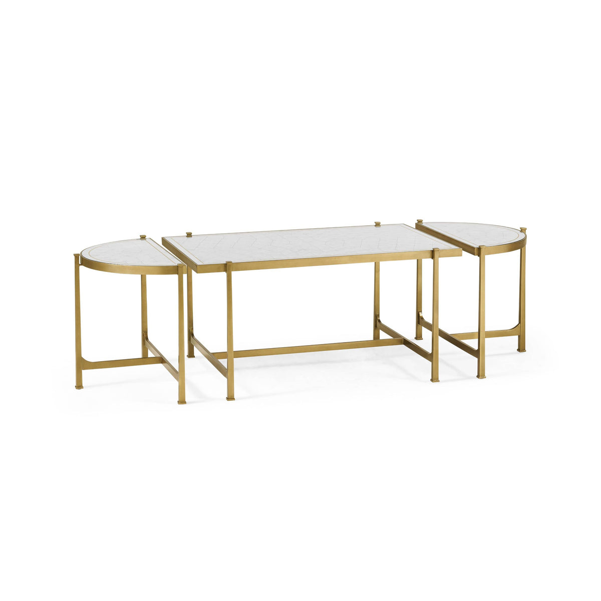 Jonathan Charles Living Bunching Coffee Table Trio Contemporary - Gilded House of Isabella UK