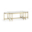 Jonathan Charles Living Bunching Coffee Table Trio Contemporary - Gilded House of Isabella UK