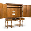 Jonathan Charles Living Burl Walnut and Seaweed TV Cabinet House of Isabella UK