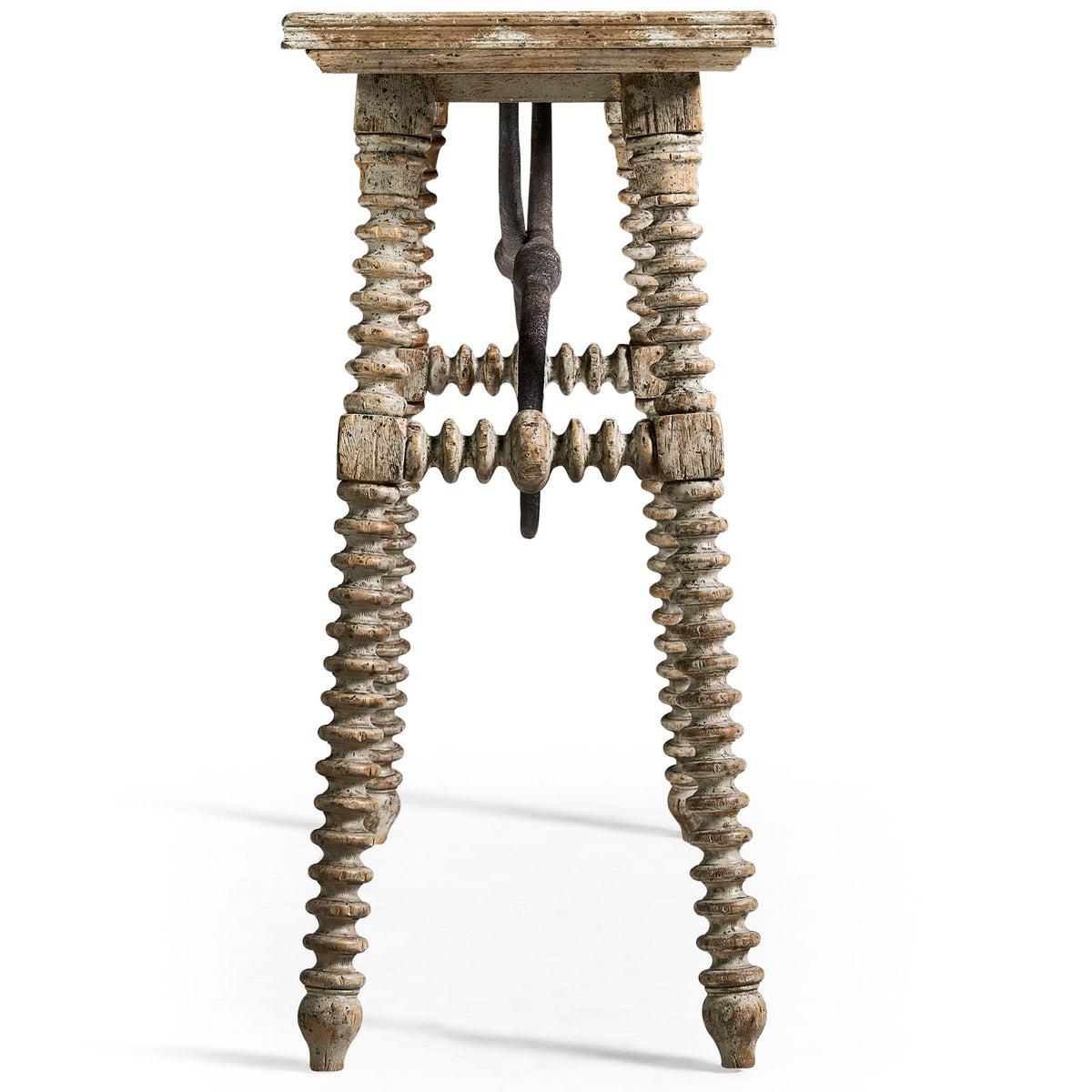 Jonathan Charles Living Caldera Console Table with Turned Legs House of Isabella UK
