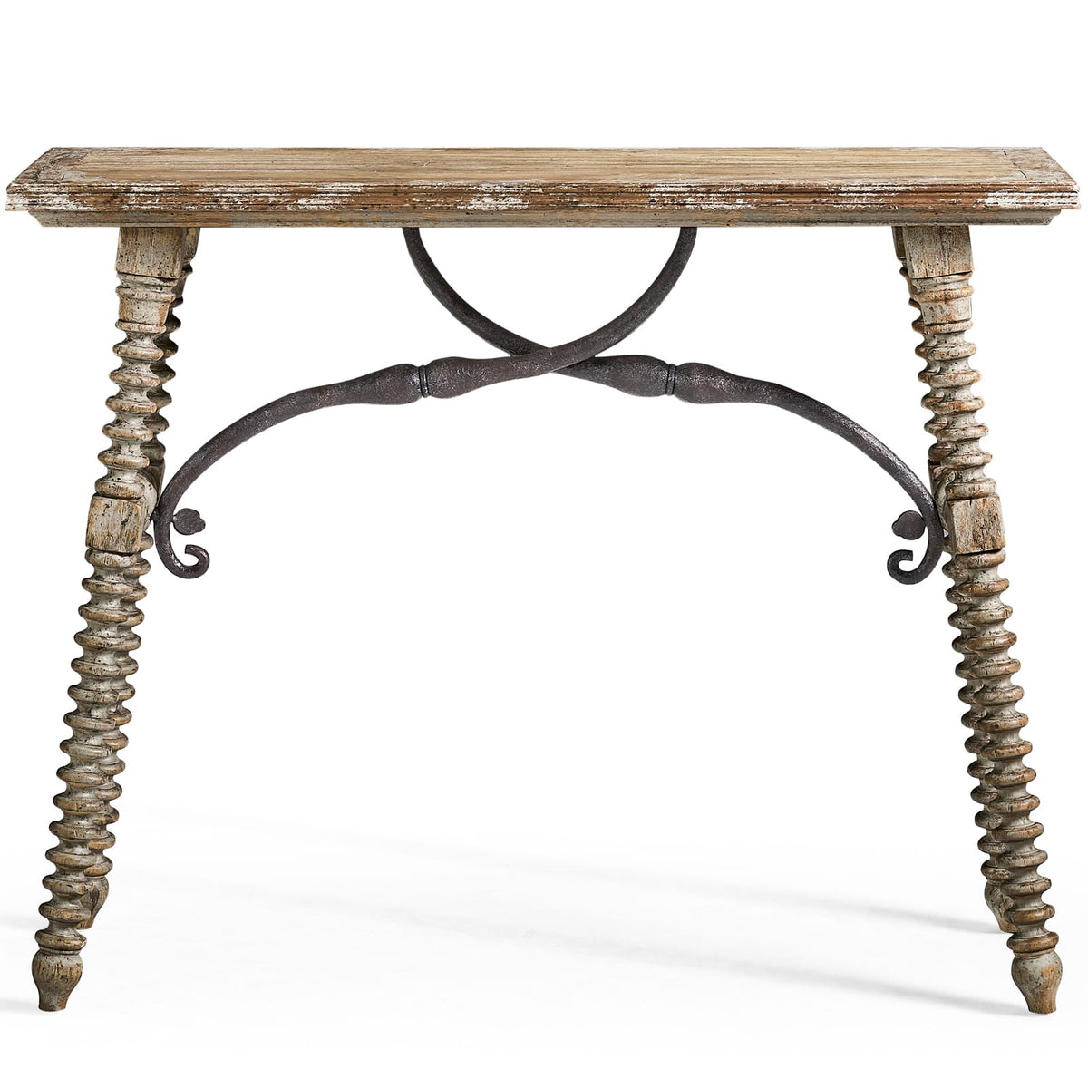 Jonathan Charles Living Caldera Console Table with Turned Legs House of Isabella UK