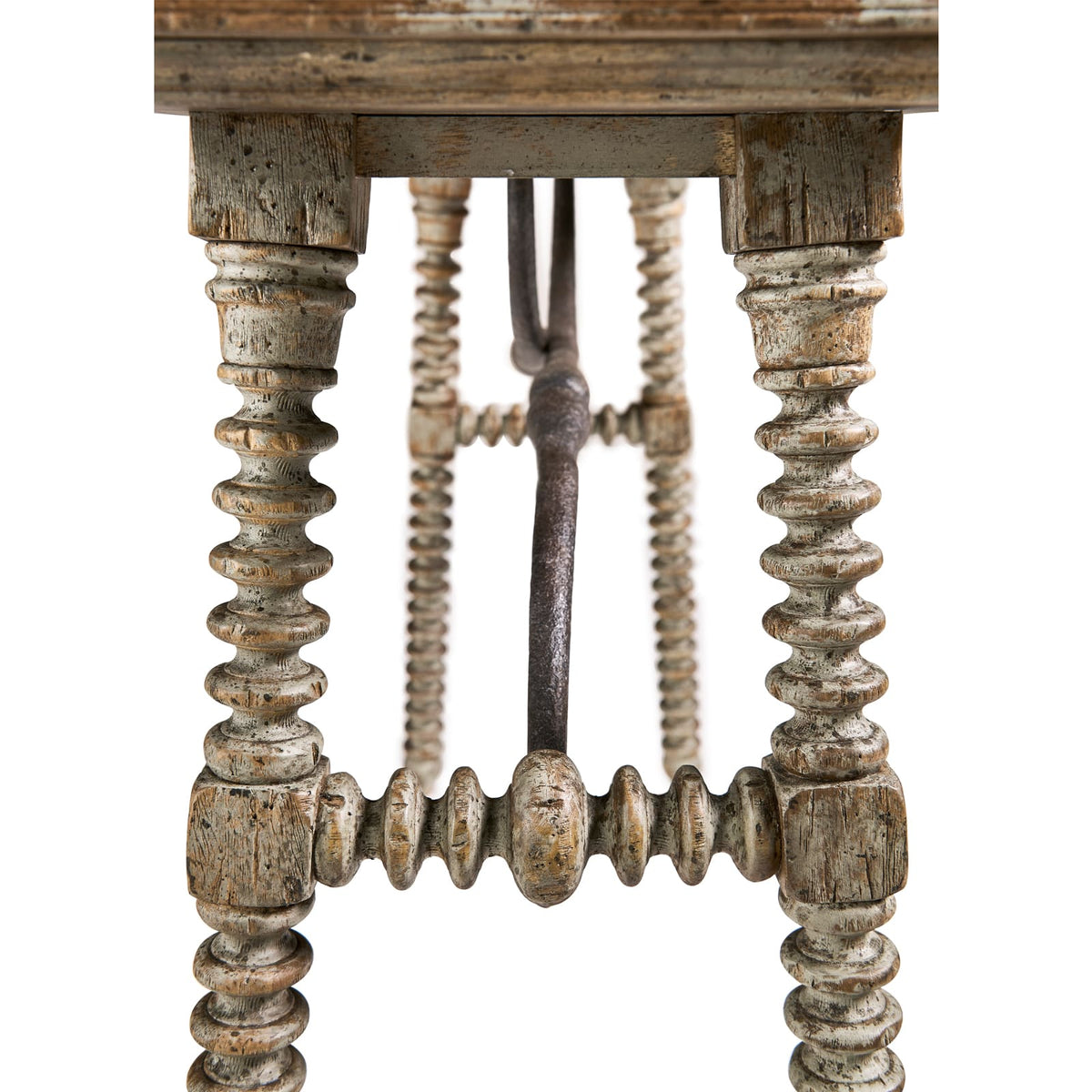 Jonathan Charles Living Caldera Console Table with Turned Legs House of Isabella UK