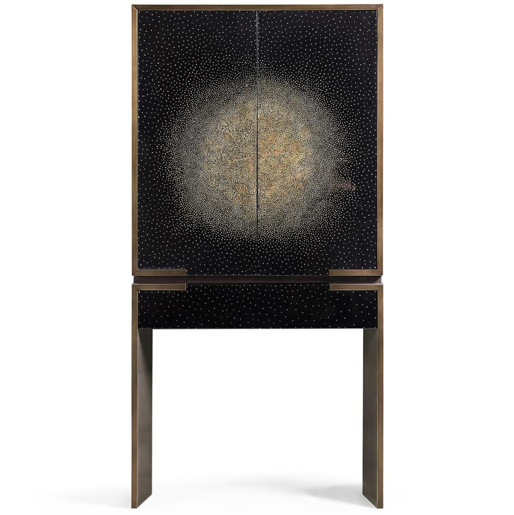 Jonathan Charles Living Celeste Drinks Cabinet House of Isabella UK