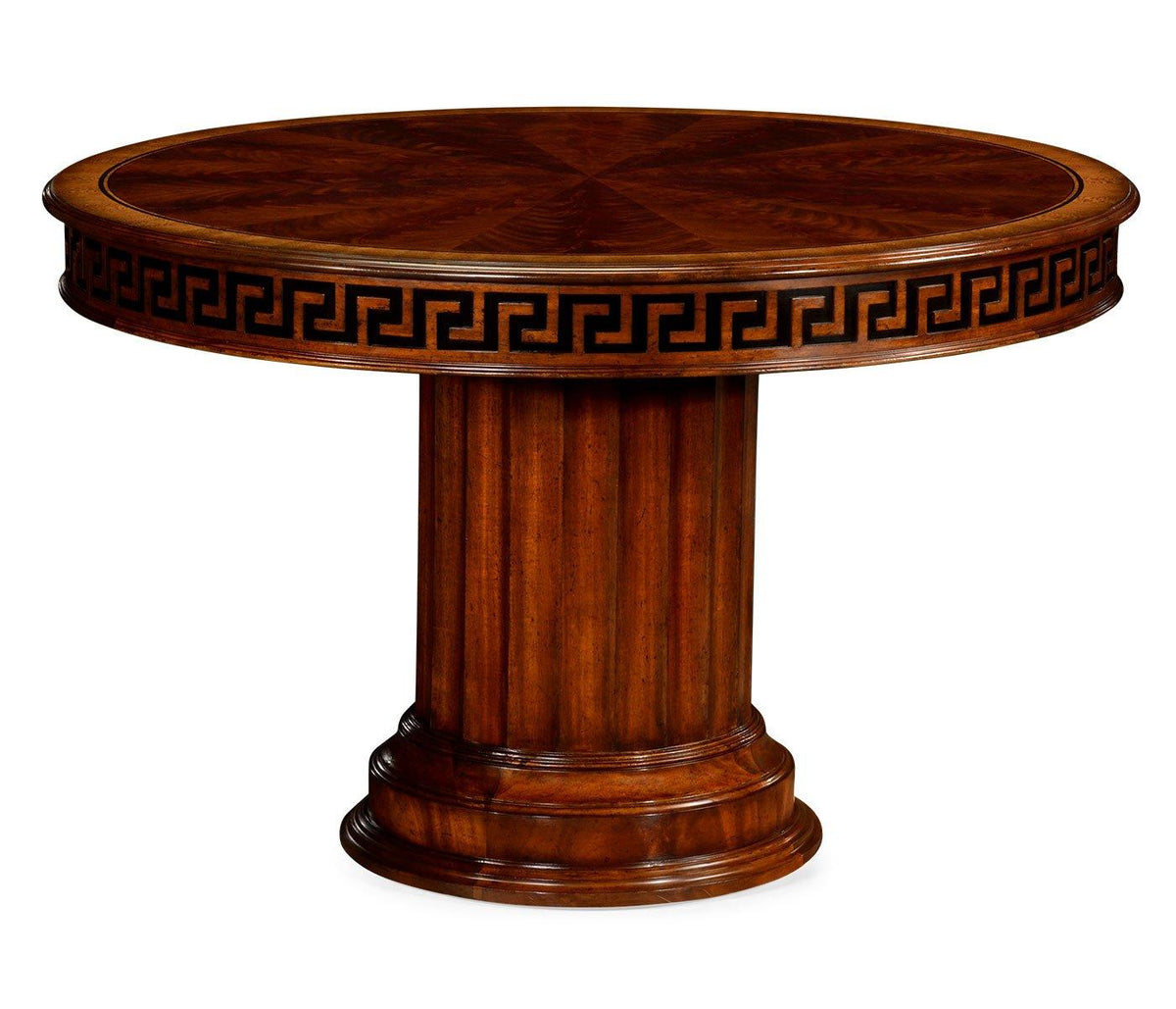 Jonathan Charles Living Centre Table Georgian with Greek Key Carving House of Isabella UK
