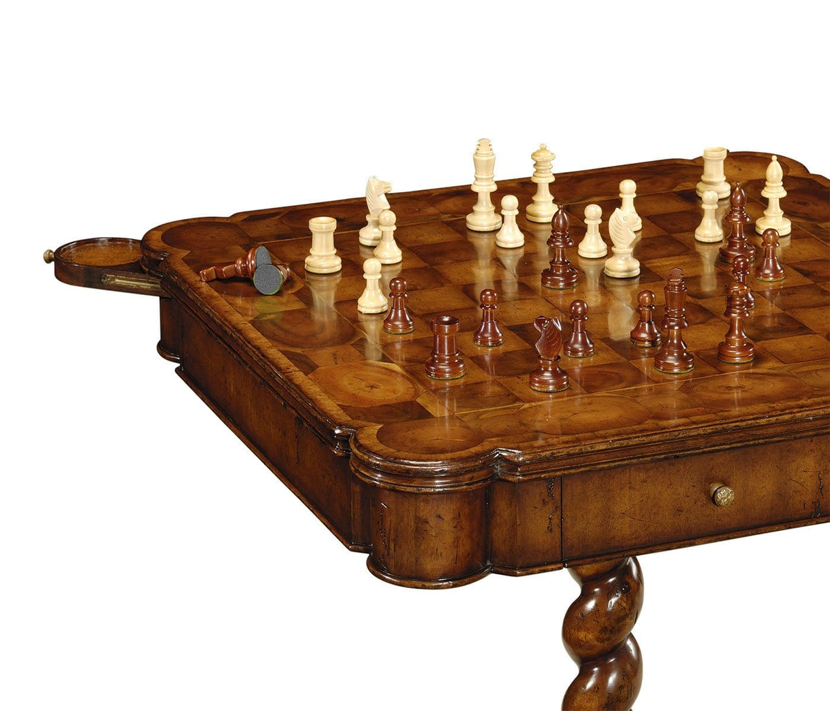 Jonathan Charles Living Chess Table Oyster House of Isabella UK