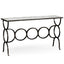 Jonathan Charles Living Circles Console Table in Bronze House of Isabella UK