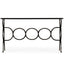 Jonathan Charles Living Circles Console Table in Bronze House of Isabella UK