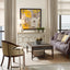 Jonathan Charles Living Circles Console Table in Silver House of Isabella UK