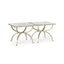 Jonathan Charles Living Coffee Table Contemporary Set of 2 - Silver House of Isabella UK