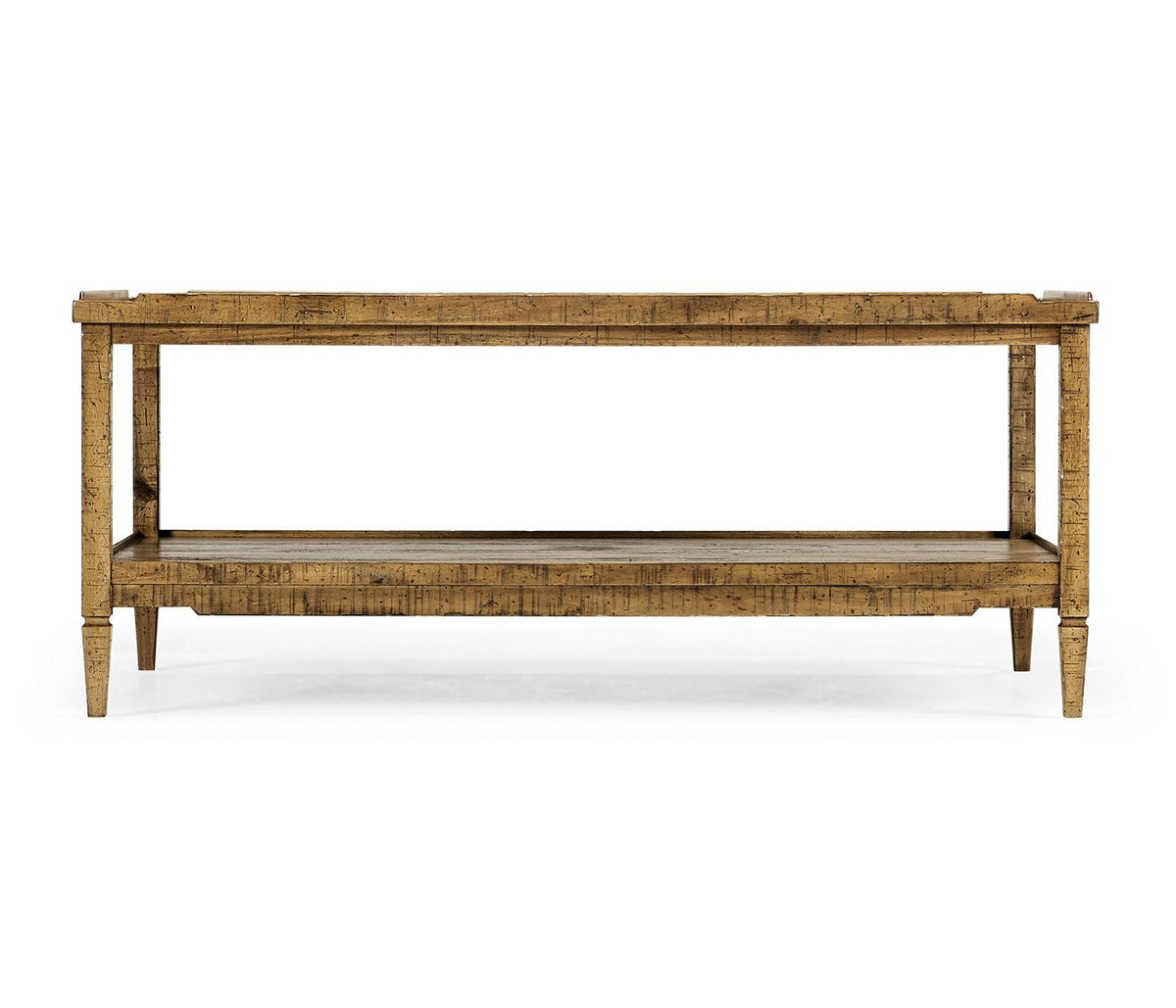 Jonathan Charles Living Coffee Table Rustic in Medium Driftwood House of Isabella UK