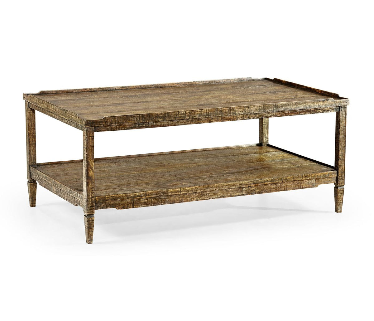 Jonathan Charles Living Coffee Table Rustic in Medium Driftwood House of Isabella UK