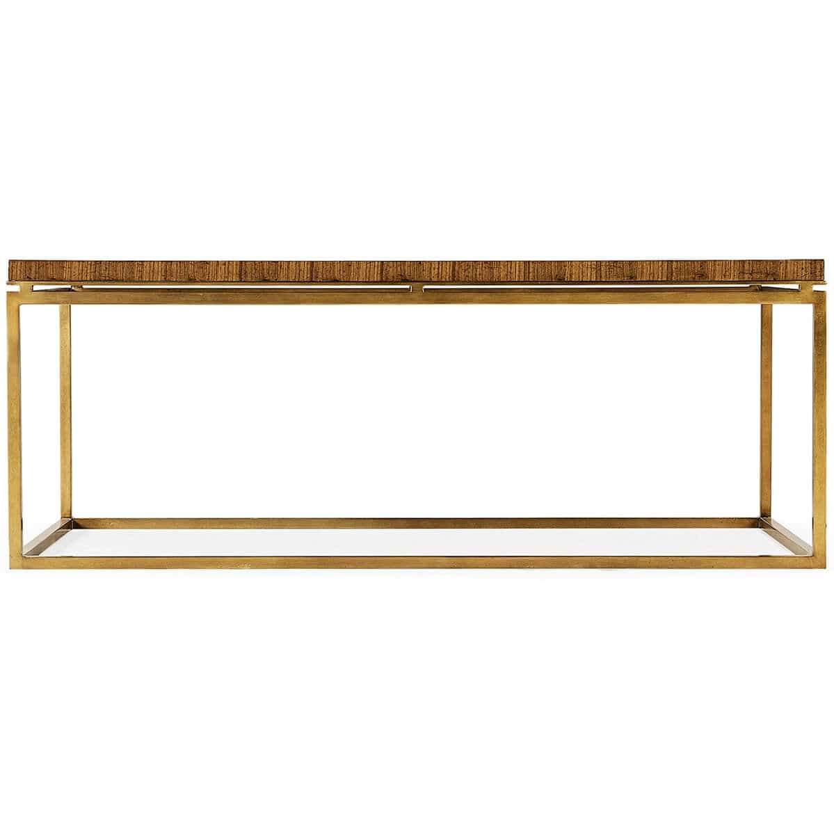 Jonathan Charles Living Coffee Table Walnut Bookmatched House of Isabella UK