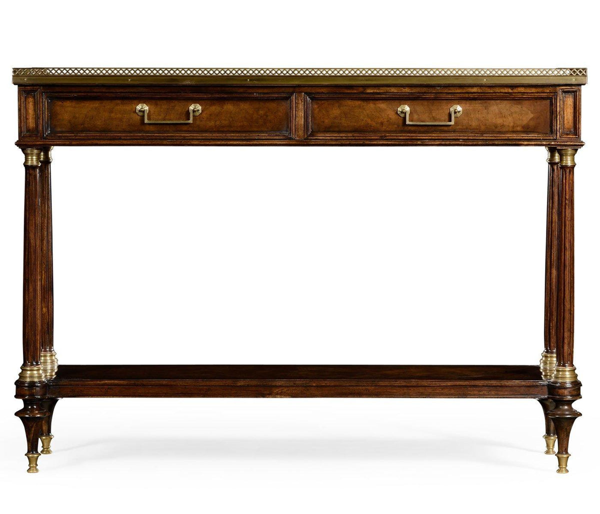 Jonathan Charles Living Console Table French Mahogany House of Isabella UK